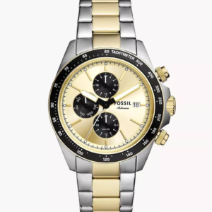 Fossil Autocross Automatic Two-Tone Stainless Steel Watch