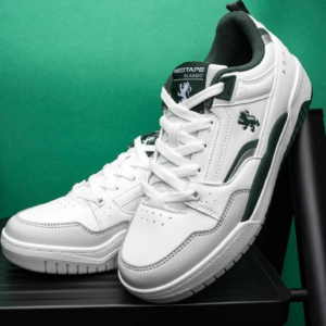 Red Tape Classic Men's White & Green Casual Sneakers